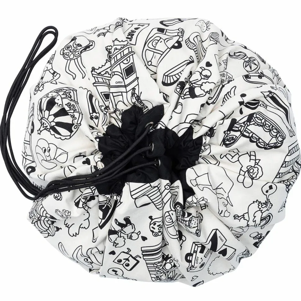 Play&Go - OMY Paris Double Printed 2-in-1 Storage Bag & Playmat