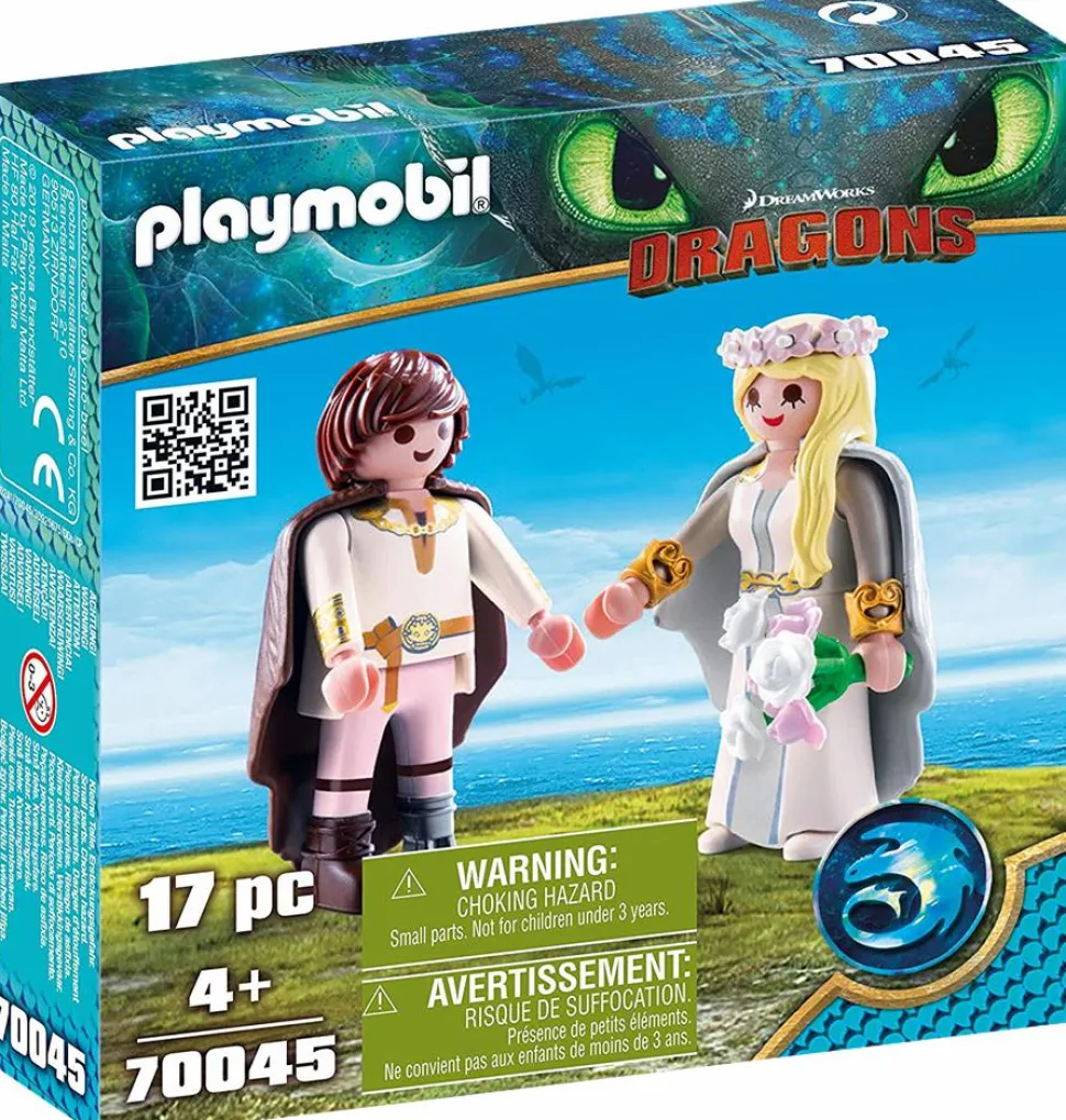 Playmobil - Bridal Couple Hiccup & Astrid Figure 2-Pack (70045)