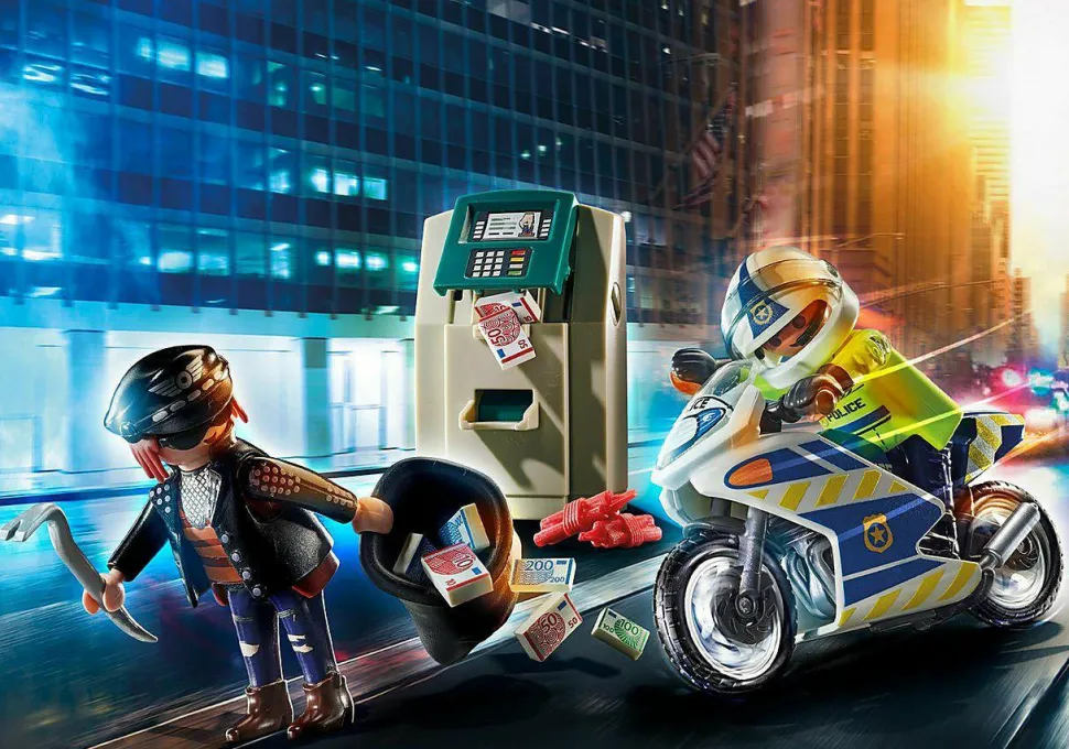 Playmobil: City Action - Bank Robber Chase (70572)