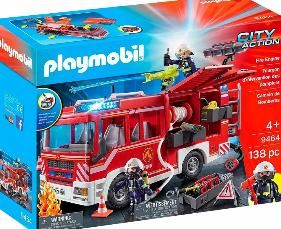 Playmobil: City Action - Fire Engine Playset (9464)