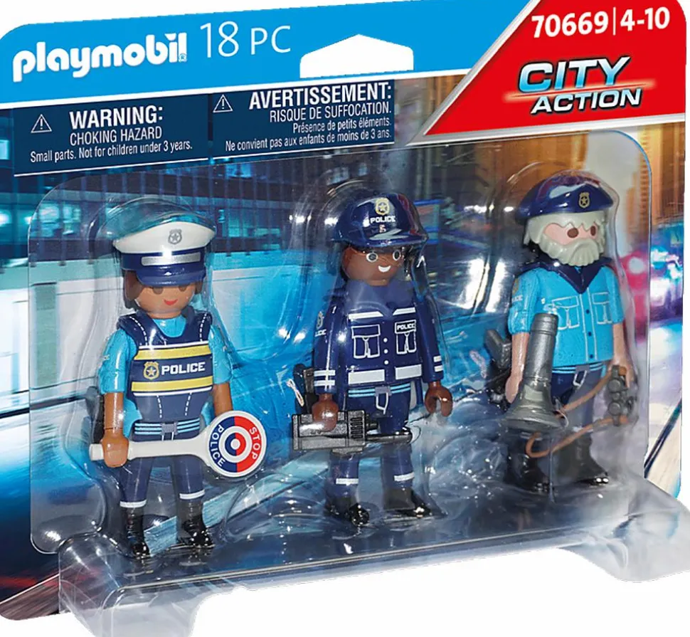 Playmobil: City Action - Police Figure Set (70669)