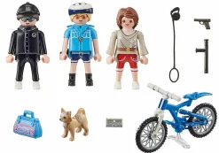 Playmobil: City Action - Police Bicycle with Thief (70573)