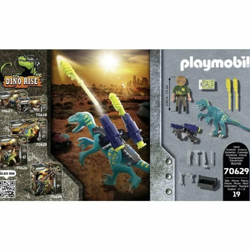 Playmobil: Dino Rise - Deinonychus Ready for Battle (70629)