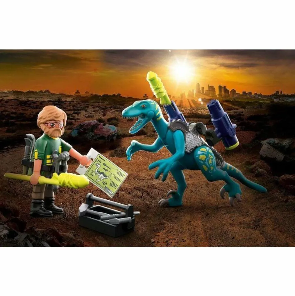 Playmobil: Dino Rise - Deinonychus Ready for Battle (70629)