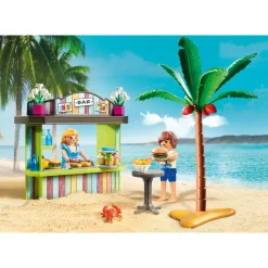 Playmobil: Family Fun - Beach Snack Bar Playset (70437)