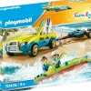 Playmobil: Family Fun - Beach Car with Canoe Playset (70436)