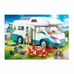 Playmobil: Family Fun - Family Camper Van Playset (70088)
