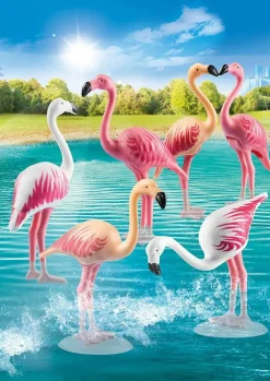 Playmobil: Family Fun - Flock of Flamingos Figure Set (70351)