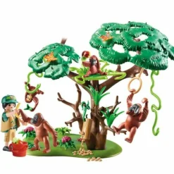 Playmobil: Family Fun - Orangutans with Tree Playset (70345)