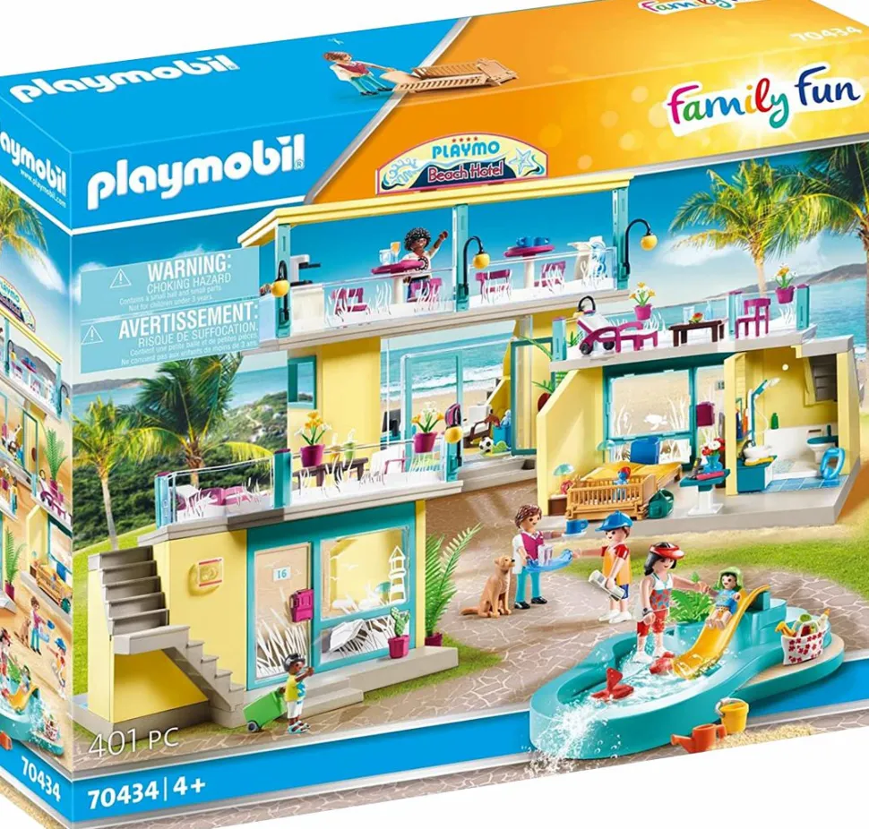 Playmobil: Family Fun - Playmo Beach Hotel Playset (70434)