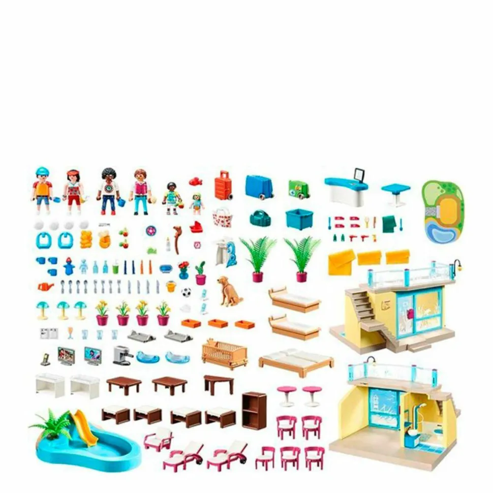 Playmobil: Family Fun - Playmo Beach Hotel Playset (70434)