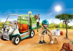 Playmobil: Family Fun - Zoo Vet with Medical Cart Playset (70346)