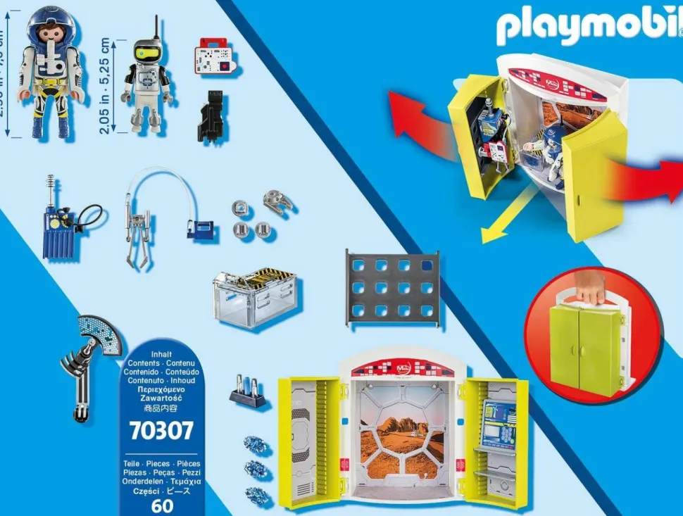 Playmobil: Space - Mars Mission Play Box (70307)