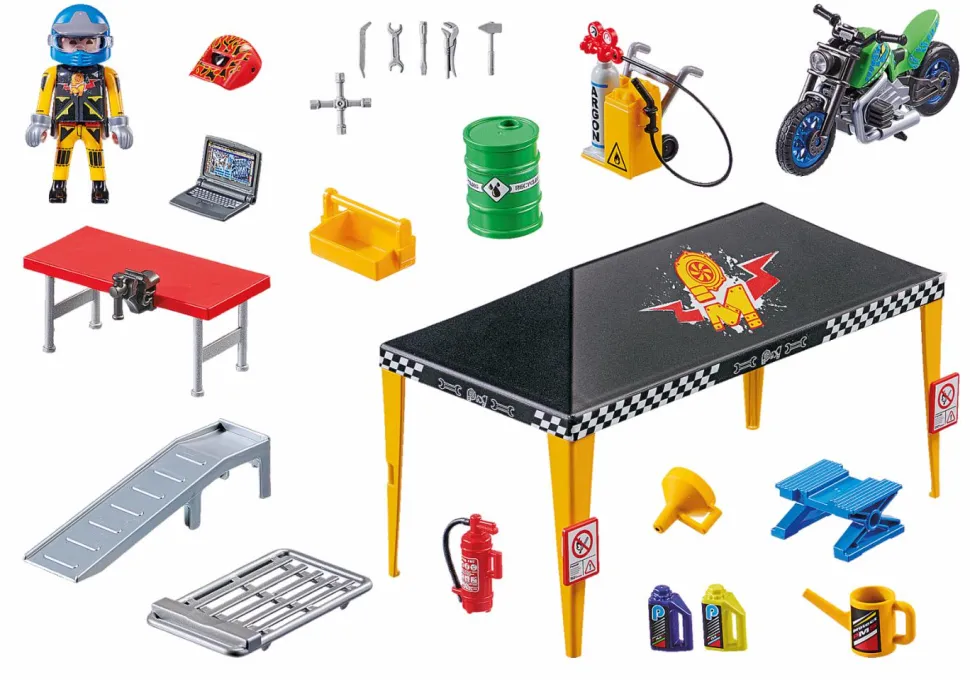 Playmobil: Stunt Show - Service Tent (70552)