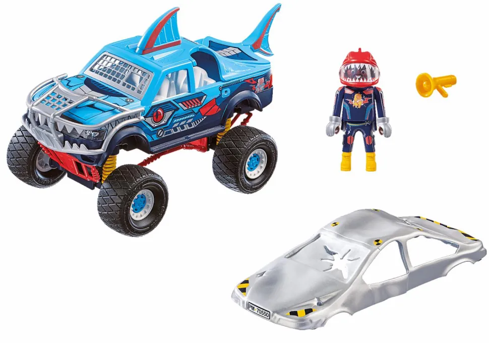 Playmobil: Stunt Show - Shark Monster Truck (70550)