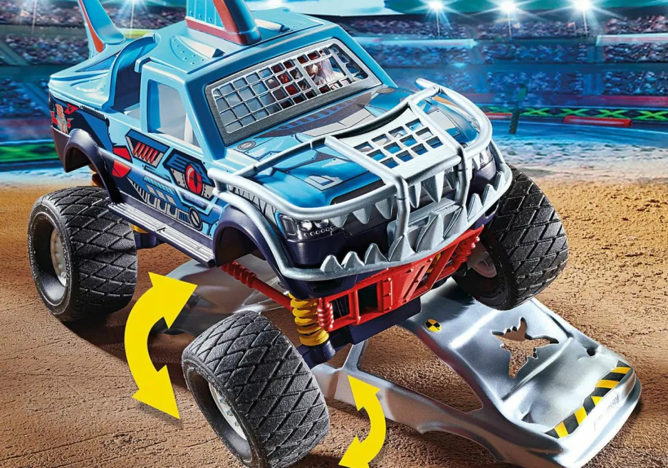 Playmobil: Stunt Show - Shark Monster Truck (70550)
