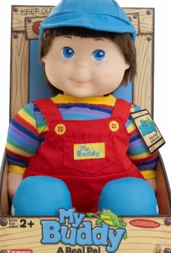 Playskool - My Buddy in Red Overalls 14" Plush Doll