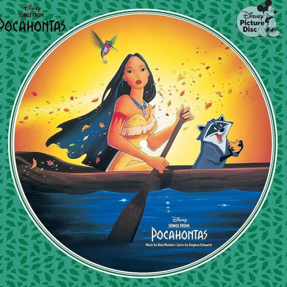 Pocahontas (1995) - Songs from Pocahontas LP Vinyl Record (Picture Disc)