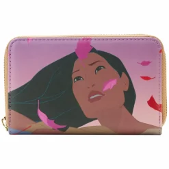 Pocahontas - Scenes 4” Faux Leather Zip-Around Wallet