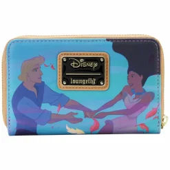 Pocahontas - Scenes 4” Faux Leather Zip-Around Wallet