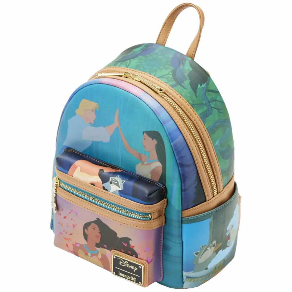 Pocahontas - Scenes 10” Faux Leather Mini Backpack