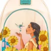 Pocahontas - Sunflower 12” Faux Leather Mini Backpack