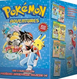 Pokemon - Adventures: Red & Blue Manga Paperback Book (Vol. 1-7)