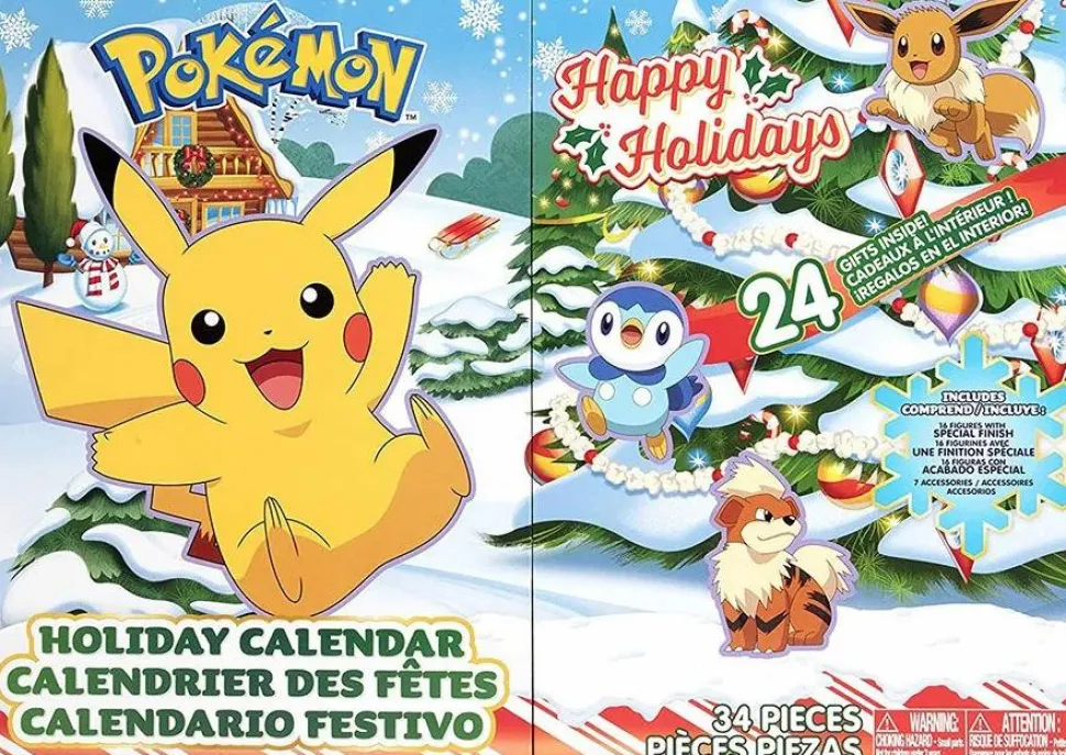 Pokemon - Battle Figure Holiday Countdown Calendar