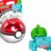 Pokemon - Bulbasaur 2022 Evergreen Pokeball Mega Construx Construction Set Mini Figure (30 Pieces)