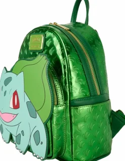 Pokemon - Bulbasaur Cosplay 10" Faux Leather Mini Backpack