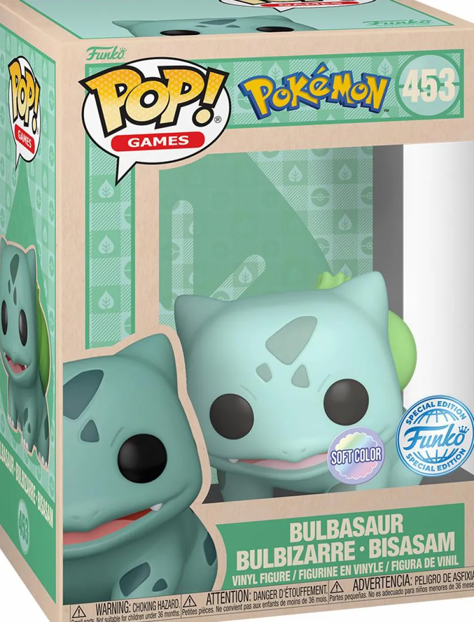 Pokemon - Bulbasaur (Pastel) Pop! Vinyl Figure