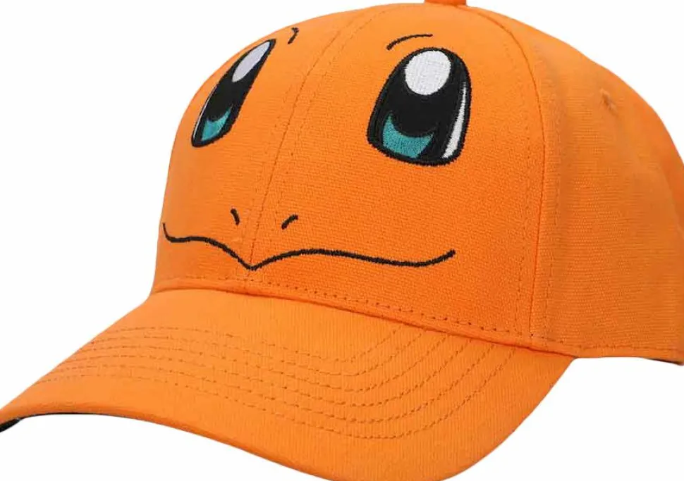 Pokemon - Charmander Big Face Embroidered Adjustable Hat