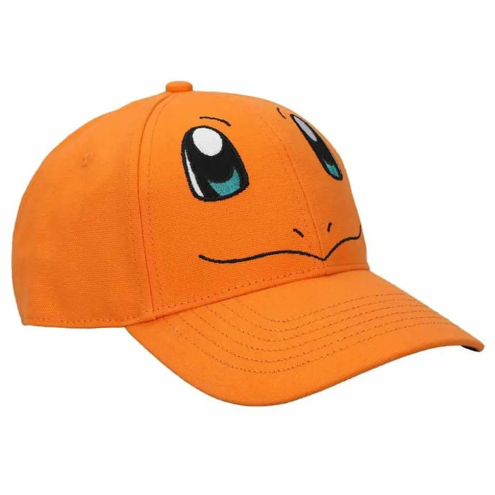 Pokemon - Charmander Big Face Embroidered Adjustable Hat