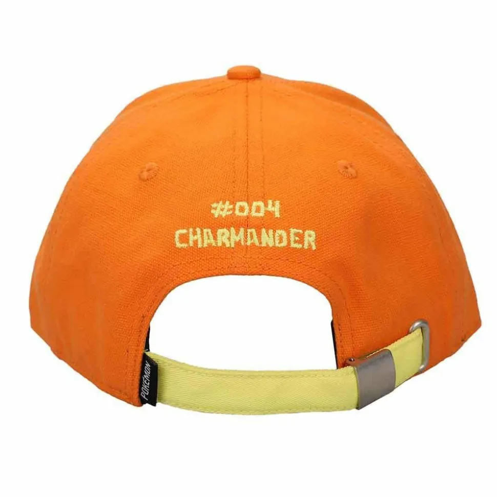 Pokemon - Charmander Big Face Embroidered Adjustable Hat