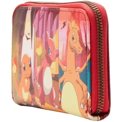 Pokemon - Charmander Evolutions 4” Faux Leather Zip-Around Wallet