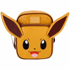 Pokemon - Eevee 8" Faux Leather Passport Crossbody Bag