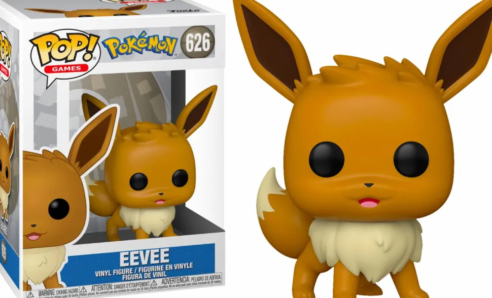 Pokemon - Eevee Standing Pop! Vinyl Figure