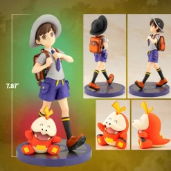 Pokemon - Florian with Fuecoco ArtFX J 1/8th Scale Statue