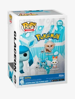 Pokemon - Glaceon Flocked Pop! Vinyl Figure