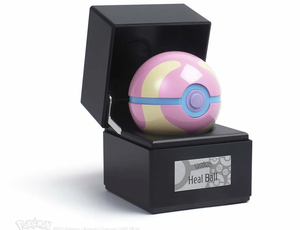 Pokemon - Heal Ball 1:1 Scale Life Size Die-Cast Prop Replica