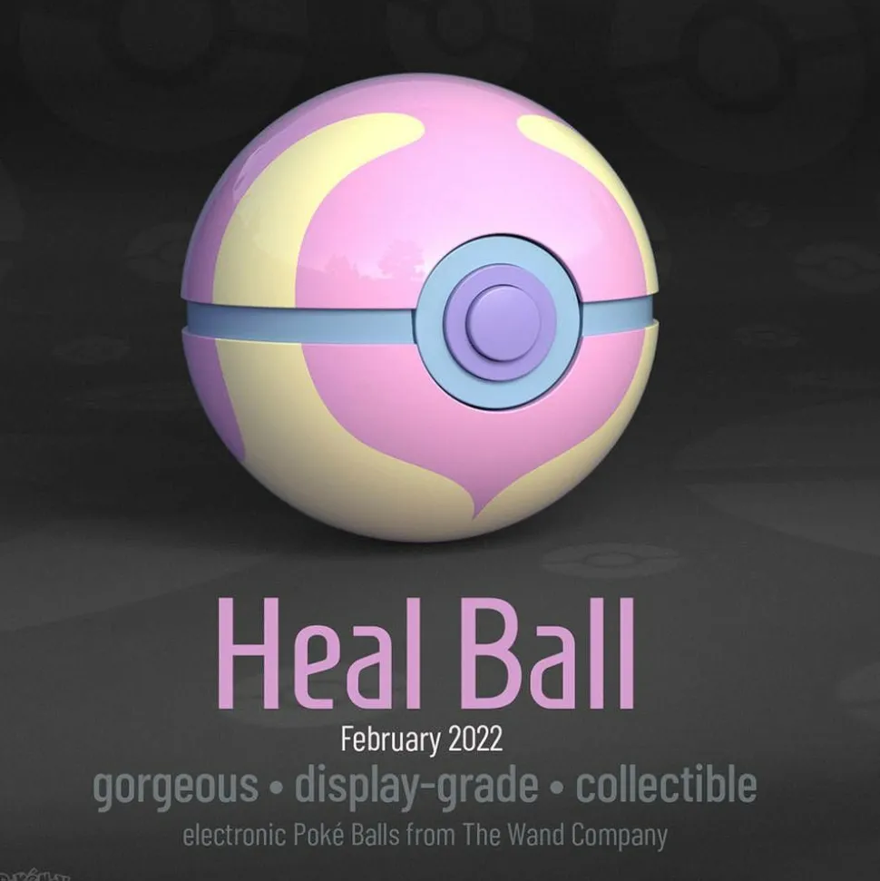 Pokemon - Heal Ball 1:1 Scale Life Size Die-Cast Prop Replica