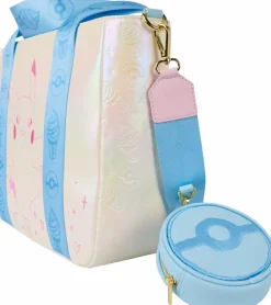 Pokemon - Iridescent Pikachu 10" Faux Leather Tote Bag with Coin Purse