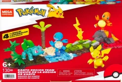 Pokemon - Kanto Region Team Mega Construx Construction Set (130 Pieces)