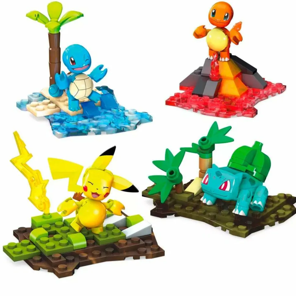Pokemon - Kanto Region Team Mega Construx Construction Set (130 Pieces)