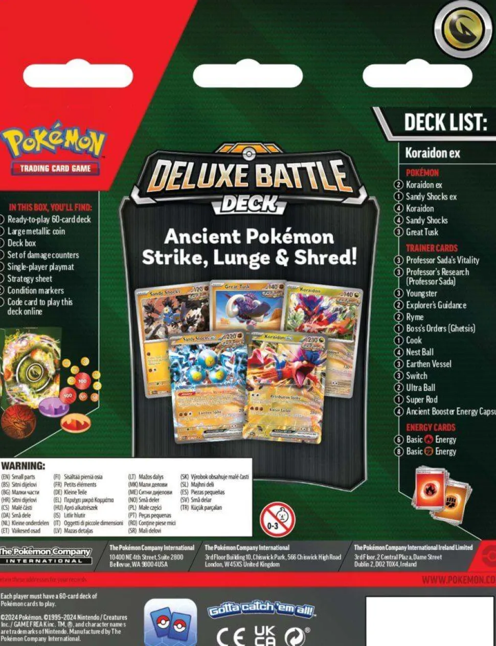 Pokemon - Koraidon ex Deluxe Battle Deck