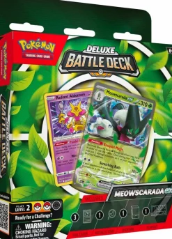 Pokemon - Meowscarada ex Deluxe Battle Deck
