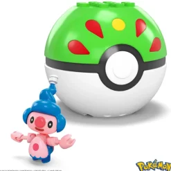 Pokemon - Mime Jr. Pokeball Mega Construx Construction Set Mini Figure (24 Pieces)