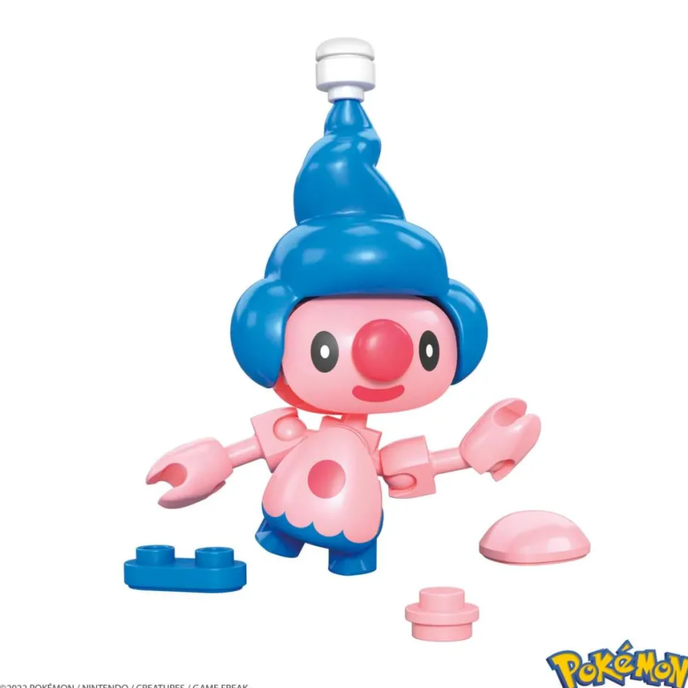 Pokemon - Mime Jr. Pokeball Mega Construx Construction Set Mini Figure (24 Pieces)