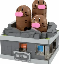 Pokemon - Mini Motion Dugtrio Mega Construx Building Block Construction Set (350 Pieces)