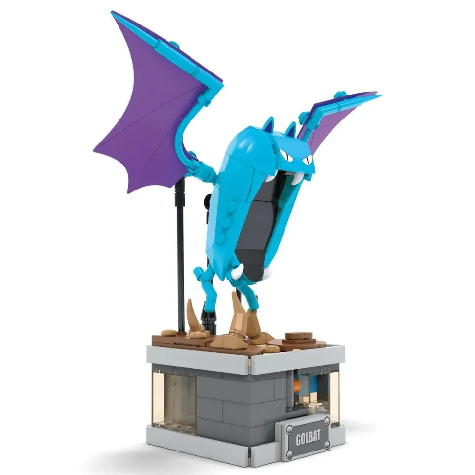 Pokemon - Mini Motion Golbat Mega Construx Building Block Construction Set (318 Pieces)